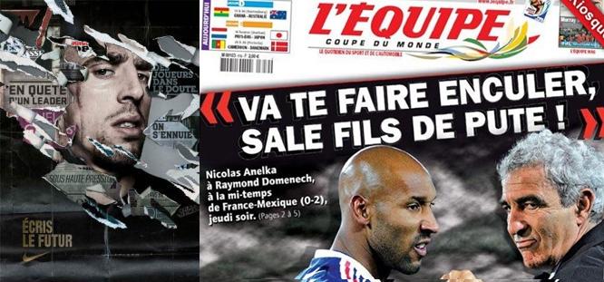 anelka ribery domenech